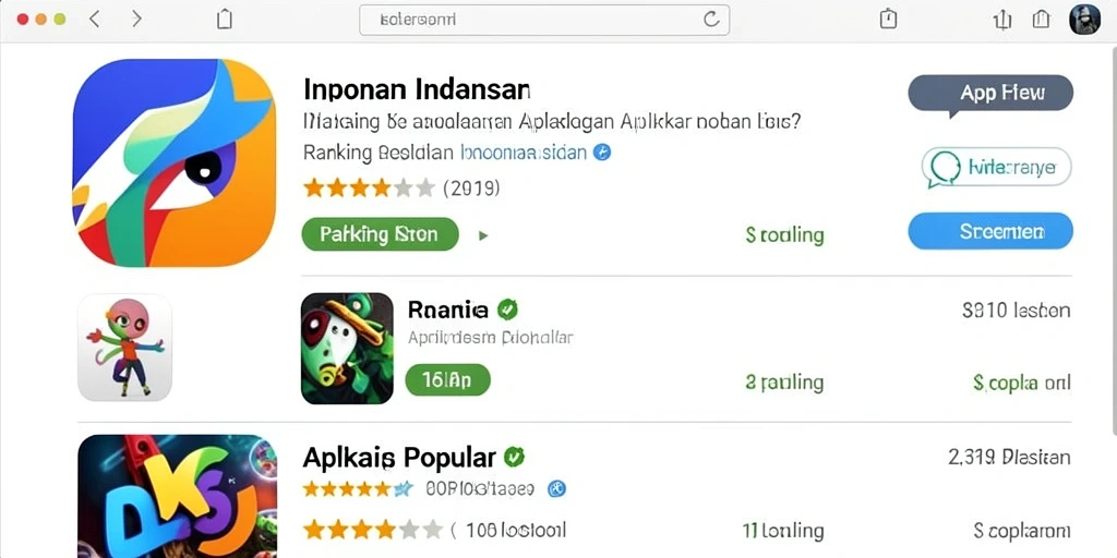 Tampilan awal game yang menarik dan informatif.
