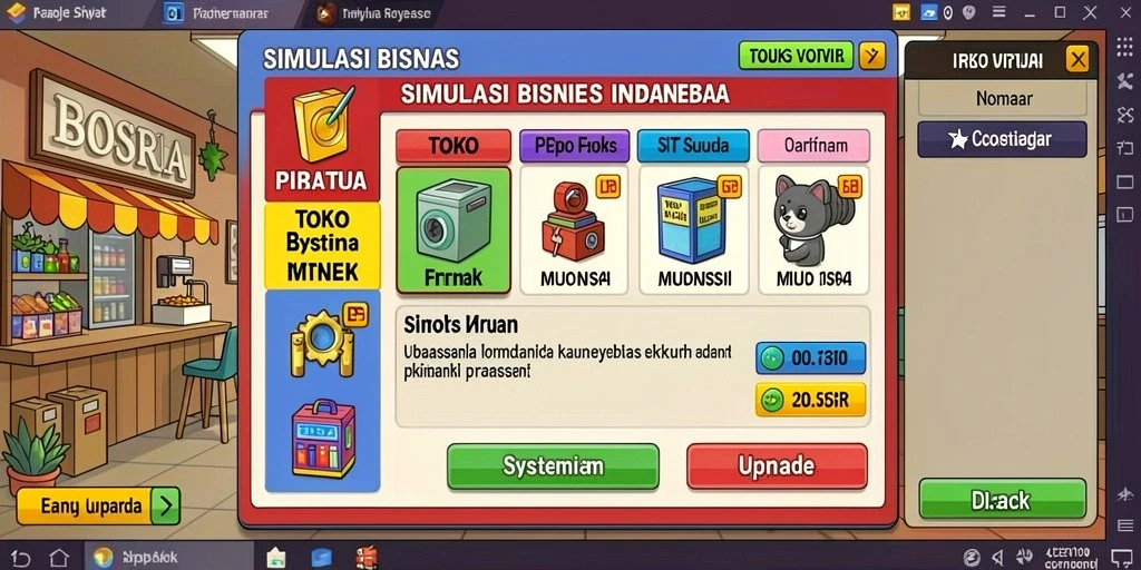 Tampilan utama aplikasi 62VIP yang menarik.
