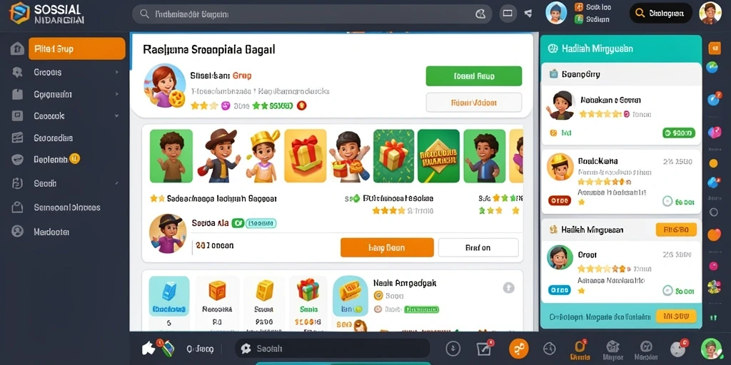 Tampilan antarmuka yang ramah pengguna.