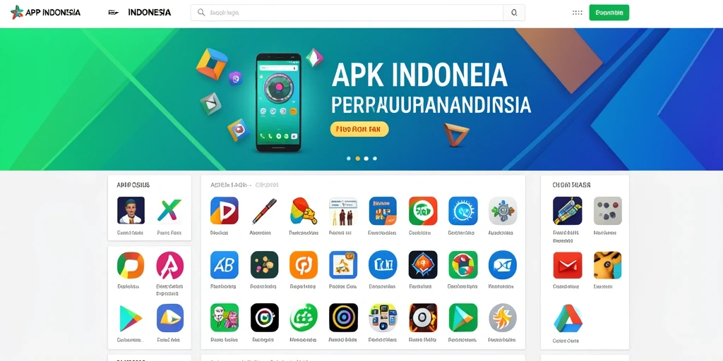 Tampilan utama yang menarik dan interaktif.