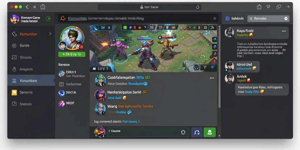 Tampilan utama aplikasi dengan grafik atraktif.