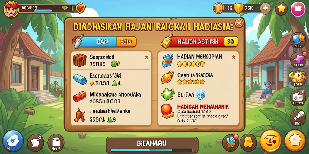 Tampilan antarmuka yang menarik dan mudah digunakan.