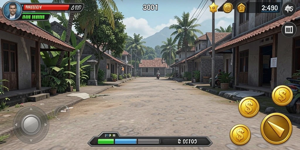 Tampilan grafis yang menawan dan detail.