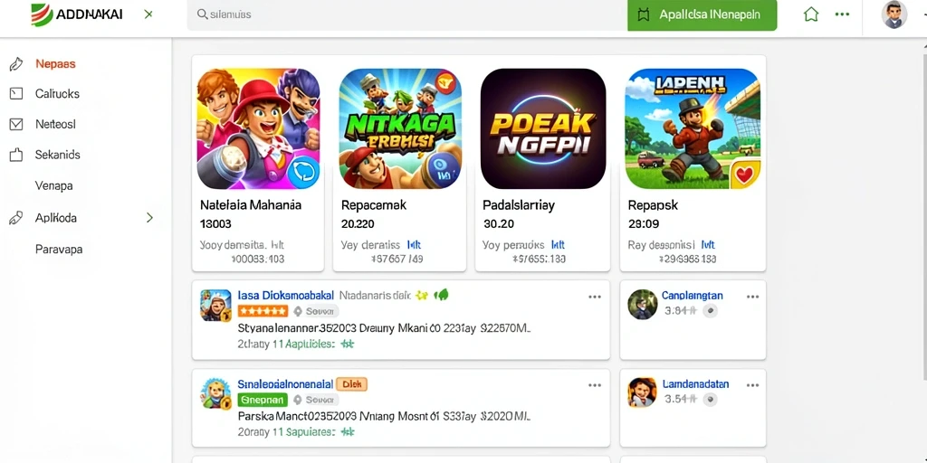 Tampilan awal permainan yang menarik dan intuitif.