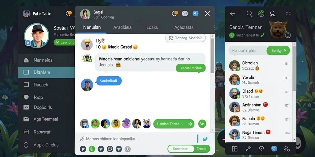 Tampilan antarmuka yang user-friendly dan intuitif.