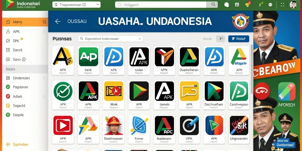 Tampilan antarmuka utama aplikasi PAMANTOGEL.