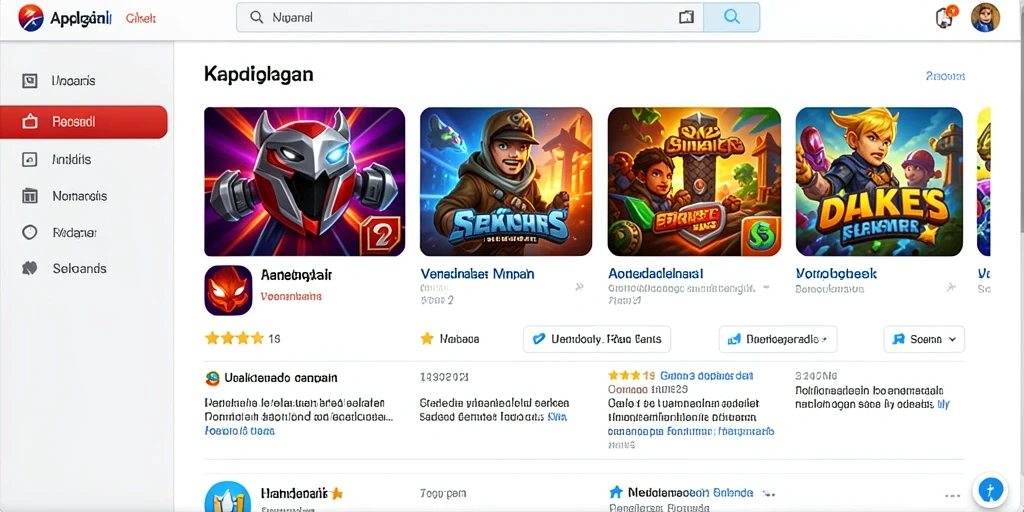 Tampilkan karakter utama dalam aksi petualangan.