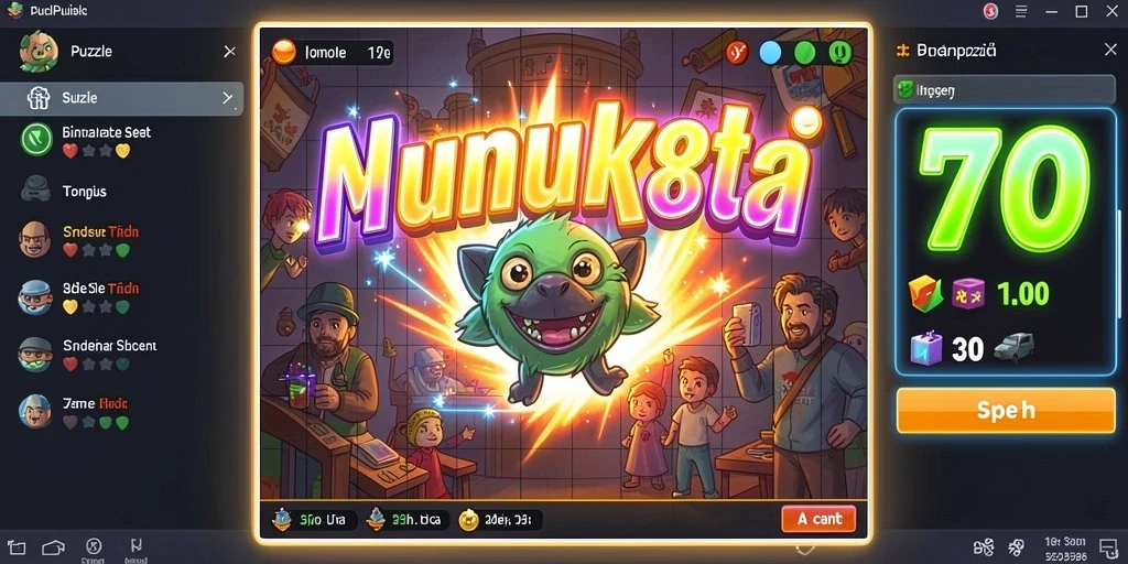Tampilan awal game yang mengesankan dan dinamis.