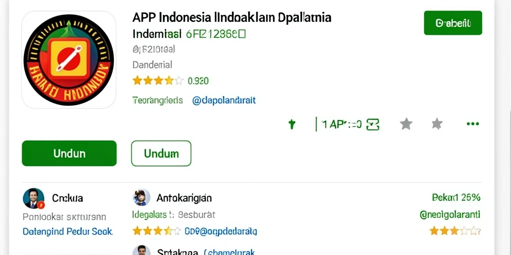Tampilan utama aplikasi dengan berbagai pilihan permainan.