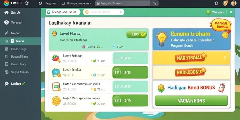 Tampilan antarmuka yang menarik dan intuitif.