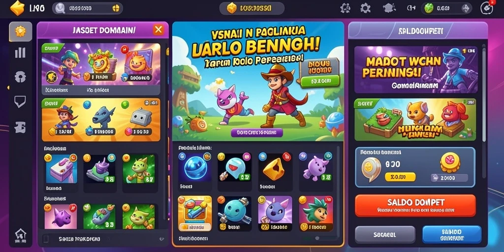Tampilan antarmuka yang user-friendly dan menarik.