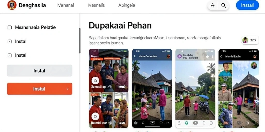 Tampilan antarmuka yang ramah pengguna.